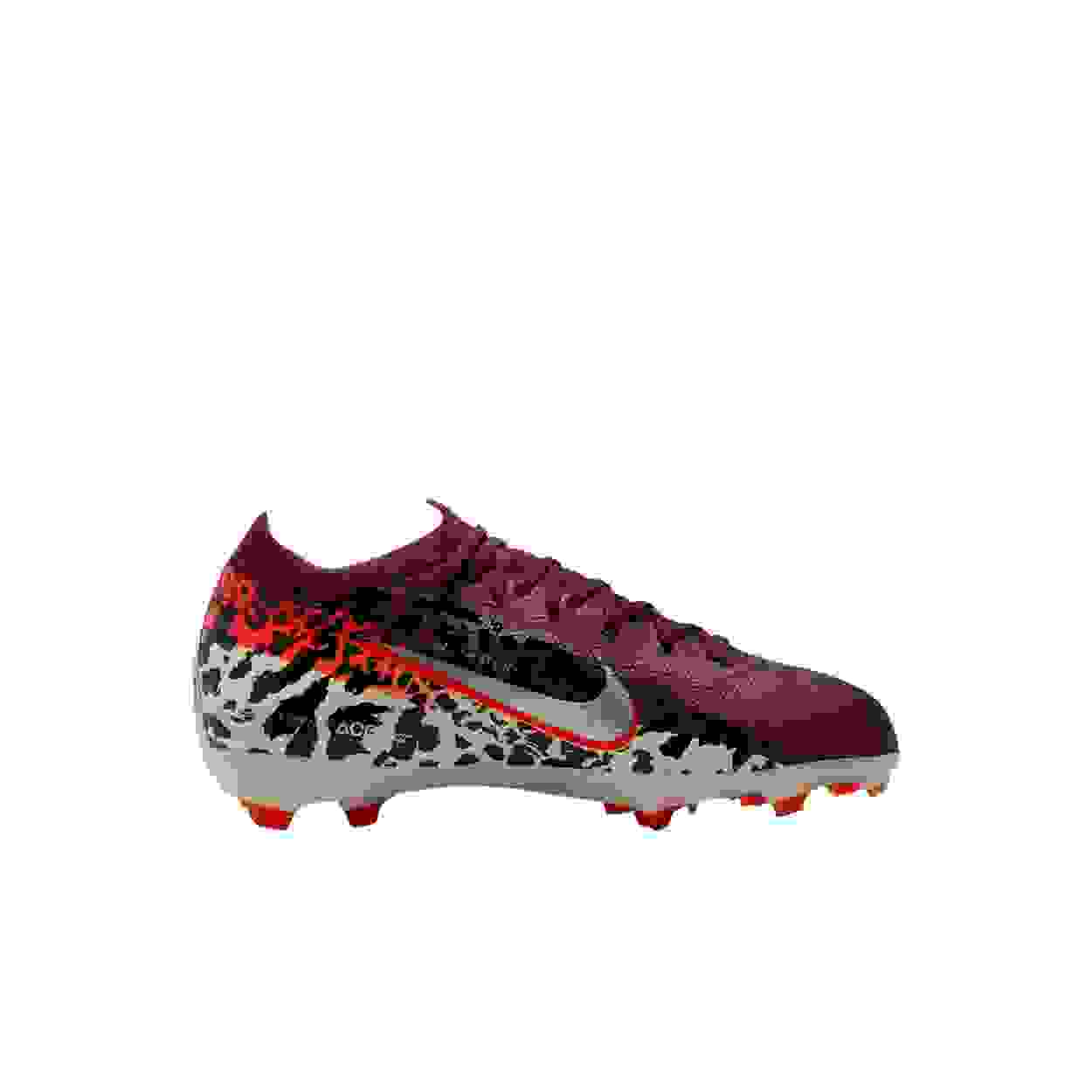 Nike United Jr. Mercurial Vapor 16 Pro Preschool Kids' "Burgundy/Red/Fossil/Silver" Soccer Cleat
